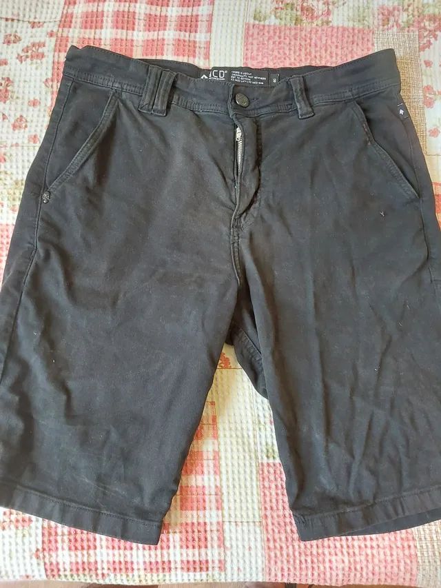 BERMUDA MCD WALK CHINO PRETA ORIGINAL. TAMANHO 40. - Foto 2