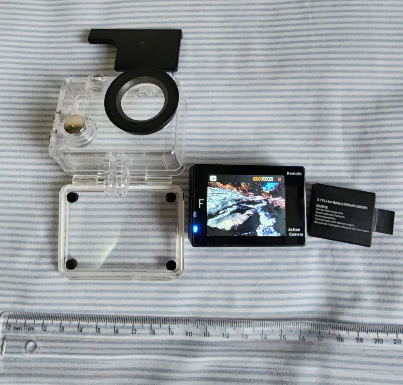 Câmera de ação DragonTouch tipo gopro - Foto 2