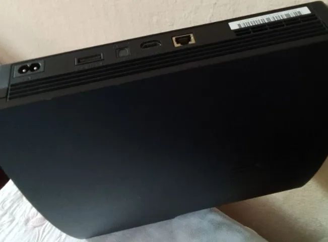 Sony Playstation 3 Slim 160gb Cech 2511a Charcoal Black Usado Desbloqueado - Foto 3