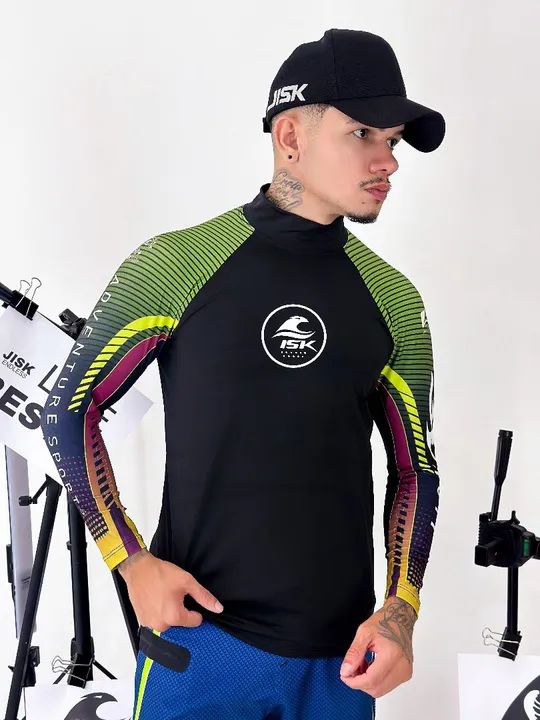 Camiseta de proteção para Surf - Jisk - Foto 4