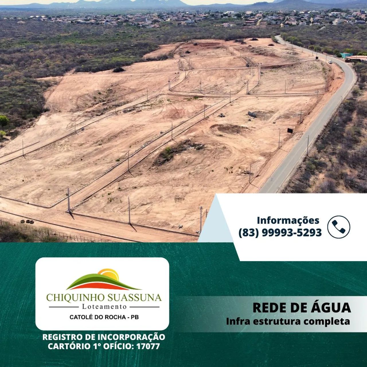 Loteamento para Venda em Catolé do Rocha, LOT. CHIQUINHO SUASSUNA