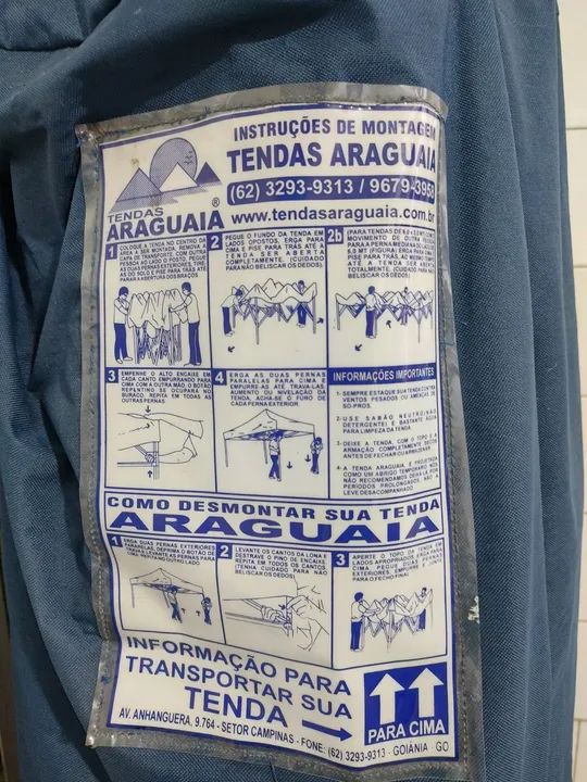 BLACK FRIDAY:  Tenda retrátil Araguaia 3x3 - Foto 2