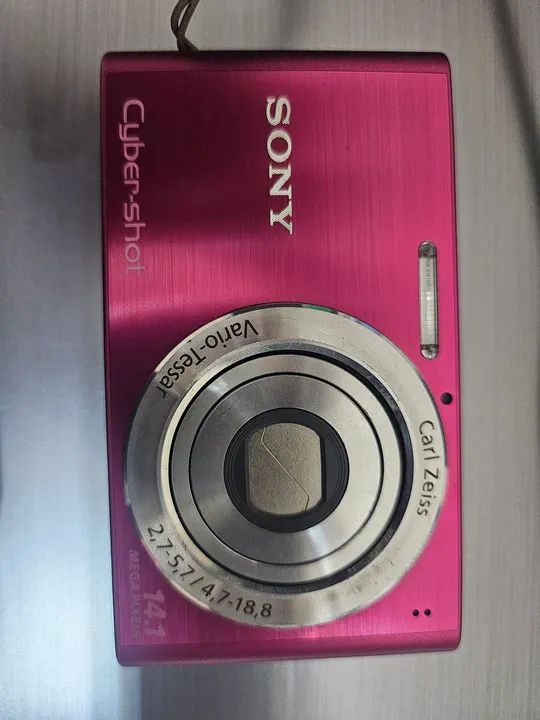 Câmera Sony Cyber-shot Digital Rosa