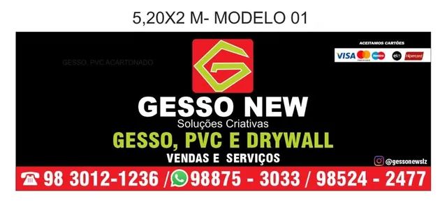 Forro de gesso , pvc e acartonado com o menor preço da cidade  - Foto 2