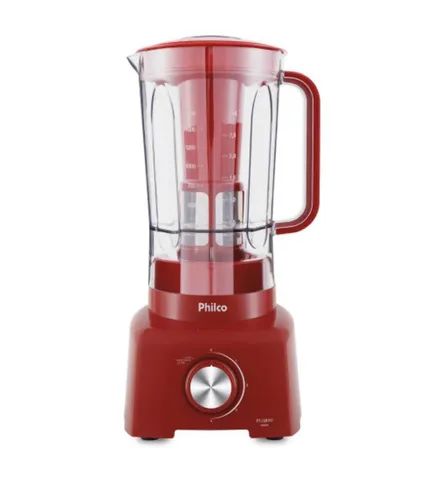 Liquidificador Philco PLQ800V 4 Velocidades 900w - 220v - Vermelho  - Foto 6