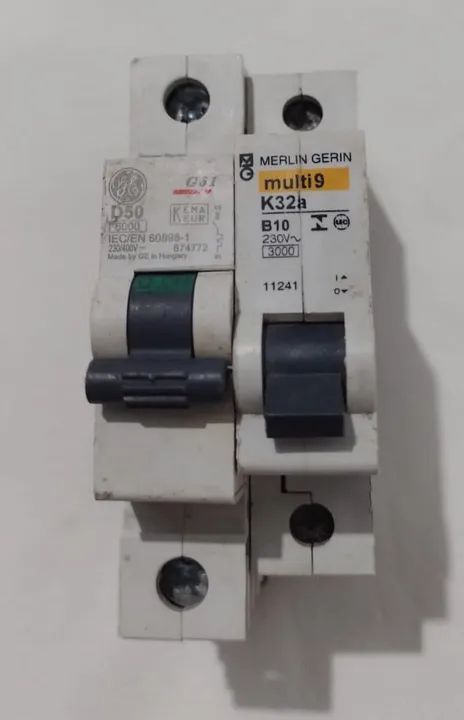 Disjuntores Monopolares - Leia a Descrição!<br>