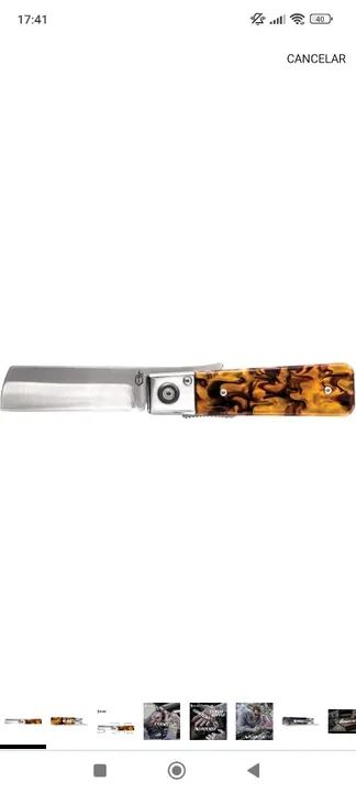 Canivete Gerber jukebox aço 7cr17mov talas de resina de Alta densidade 