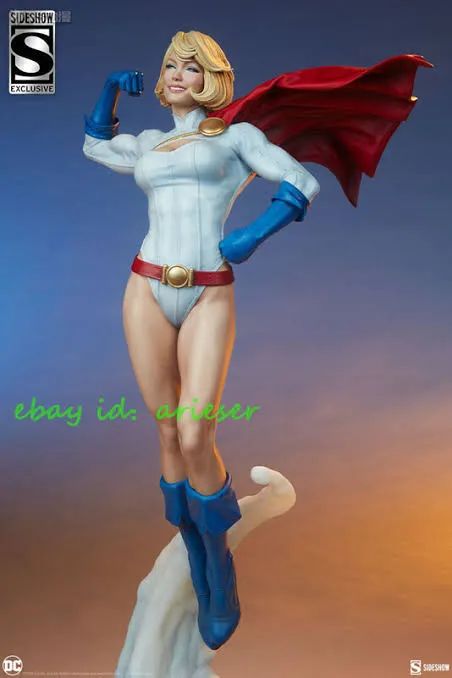 Estátua Power Girl 1/4 - Sideshow Collectibles - Hobbies e