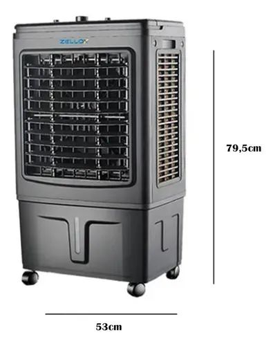 Climatizador De Ar Evaporativo Zlx-30 30l 100w 4 Funçõe - Foto 4