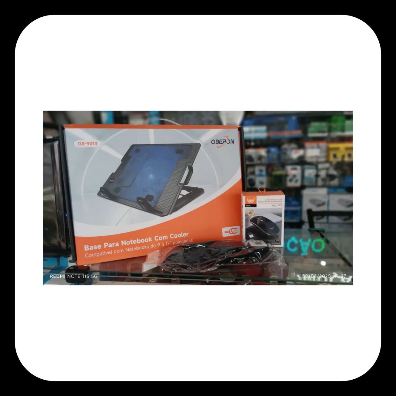 Kit para notebook com Suporte+Mouse bluetooth wireless+ ( Honestidade e Qualidade JK )