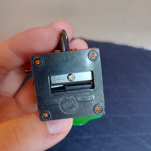Apontador de metal - Toca Disco - Foto 6