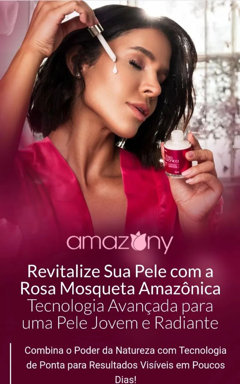 Revitalize sua pele com Rosa Mosqueta Amazônica
