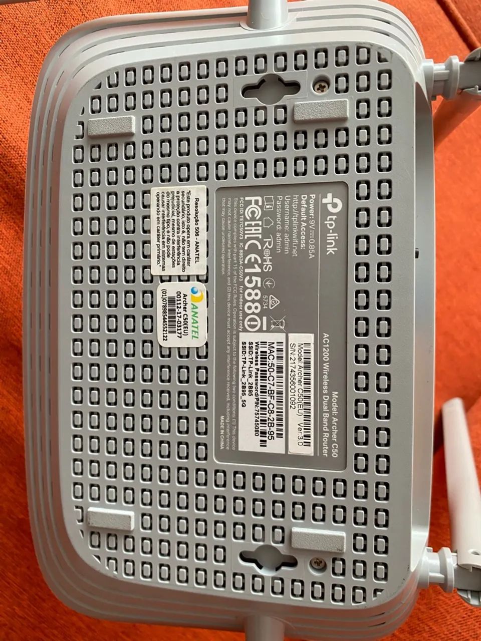 Roteador Wireless Tp-link Archer C50w Dual Band Ac1200 - Foto 4