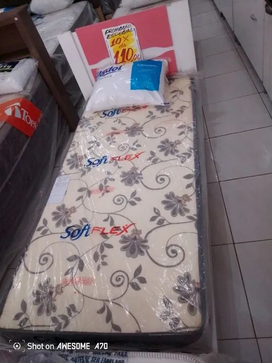 Cama infantil rosa com branco ENTREGA E MONTAGEM GRÁTIS 