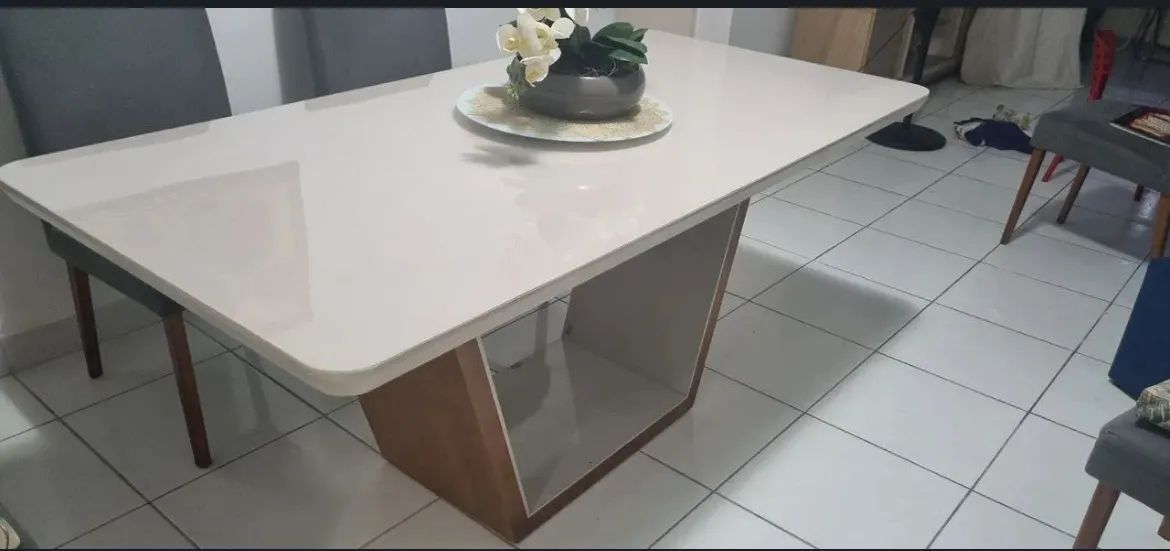 Mesa de Jantar Branca - Foto 2