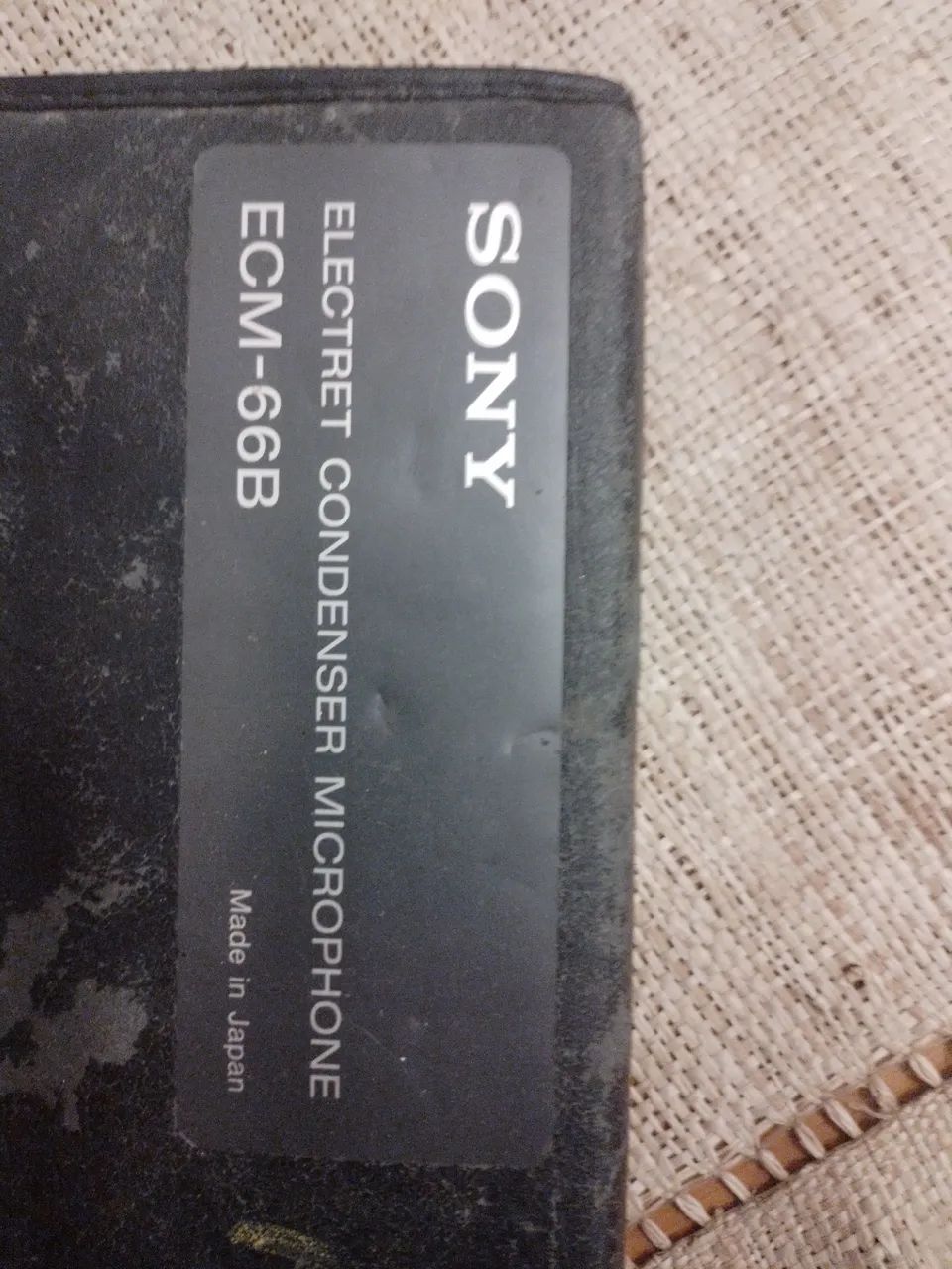 Microfone Lapela Profissional Sony ECM-66B - Foto 2