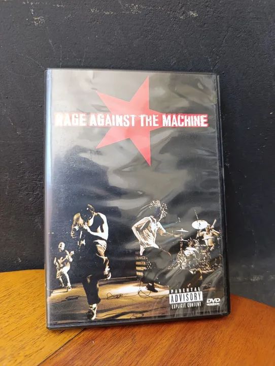 DVD RAGE AGAINST THE MACHINE - LIVE IN CONCERT 