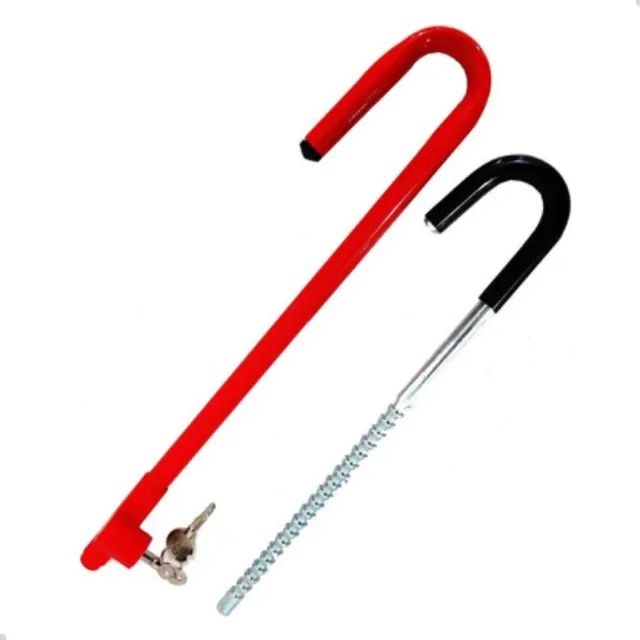 Trava Segurança Antifurto Volante Pedal Universal Chave Tetra wpp * - Foto 4
