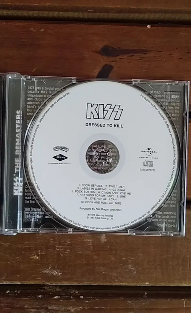CD KISS - Dressed To Kill The Remasters - Foto 3