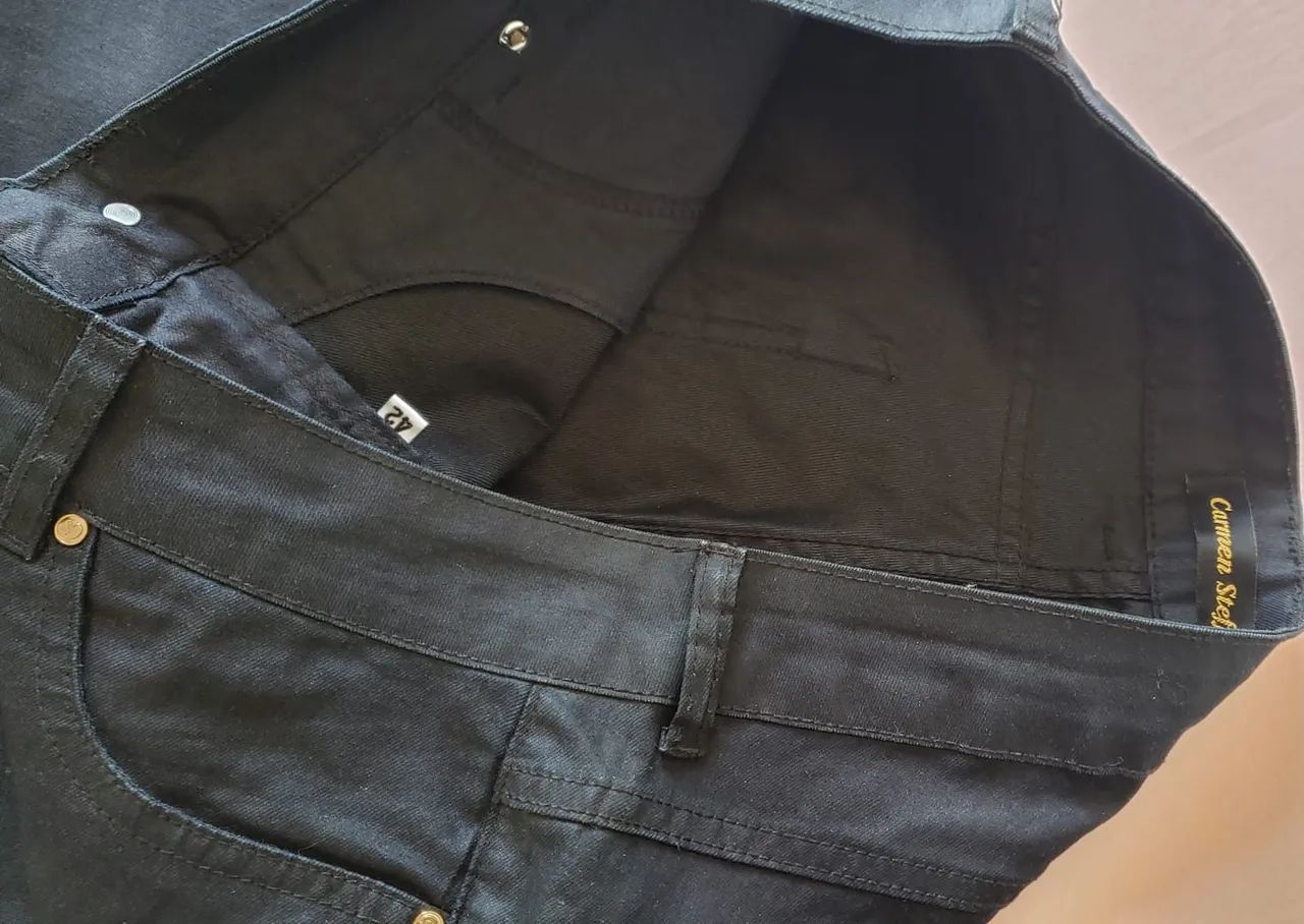 Calça jeans feminina Carmem Steeffens  - Foto 4