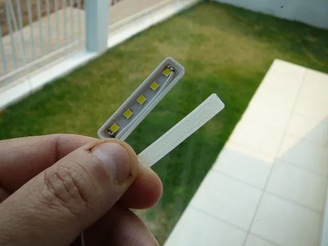 5 barras de led branco para arduino - Foto 2