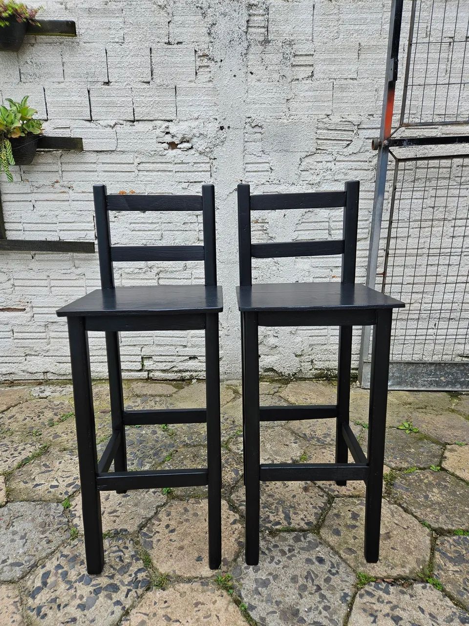 ? Banqueta Alta com Encosto - Foto 4