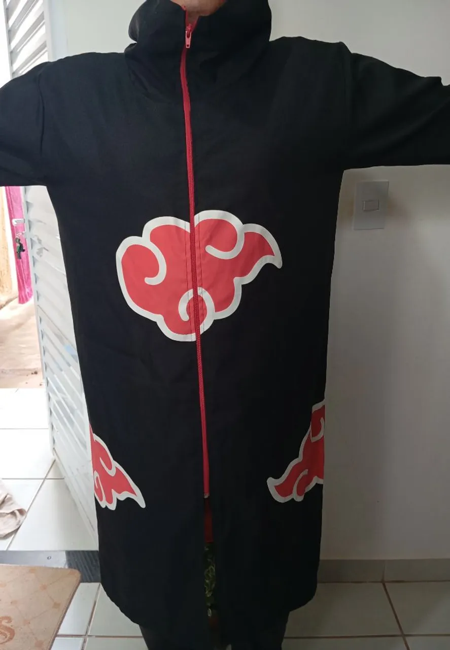 Casaco Akatsuki Naruto - Unissex - Novo