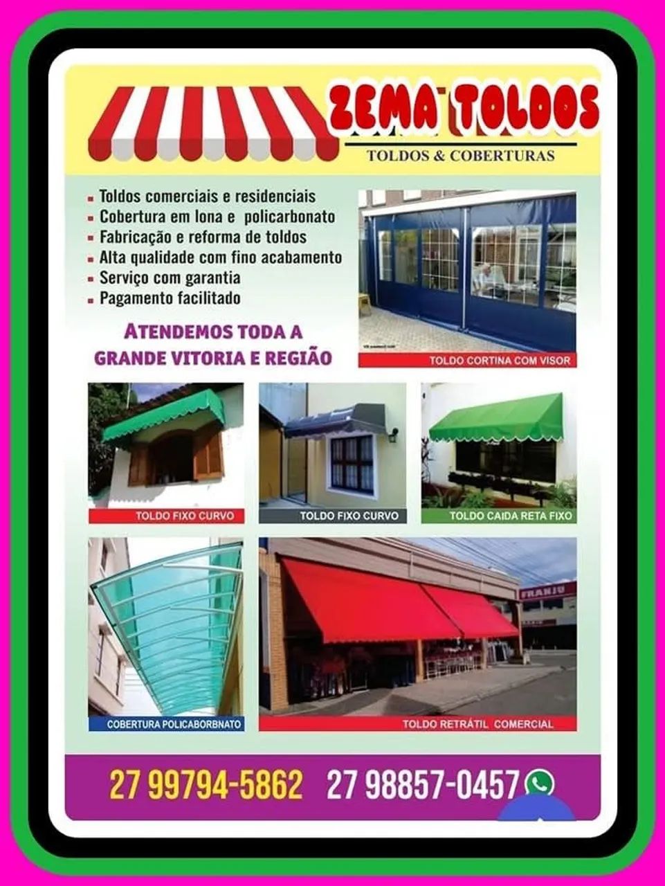 Placas em ACM e Cobertura em policarbonato 10 - Foto 5
