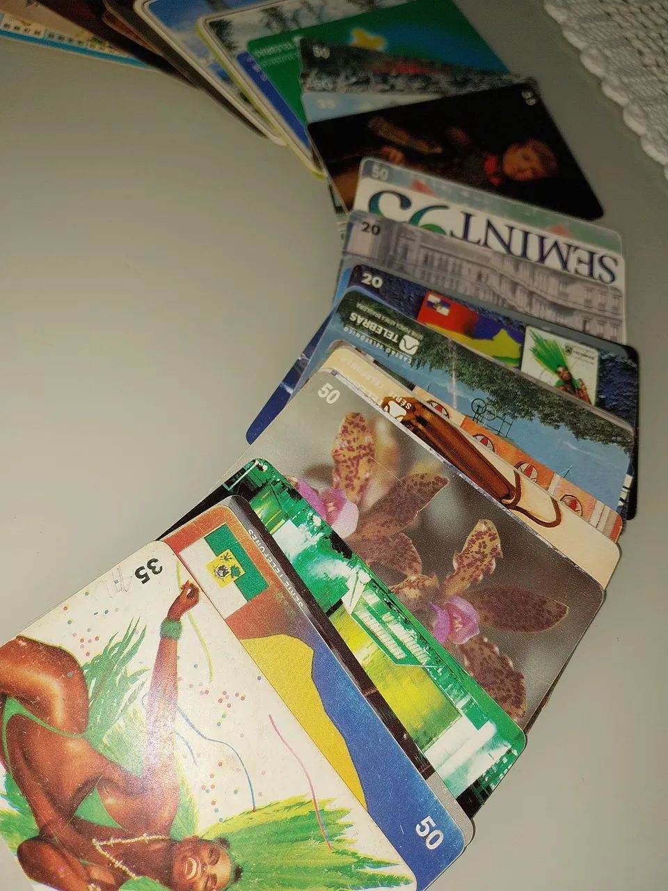 Coleção de cartões telefônicos diversos - Foto 2