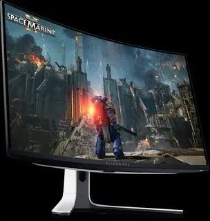 Monitor gamer Alienware 32 4K QD-OLED NOVO LACRADO COM GARANTIA LOJA FISICA 
