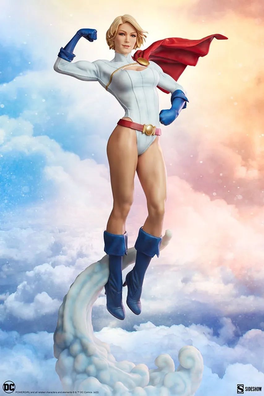 Estátua Power Girl 1/4 - Sideshow Collectibles - Hobbies e