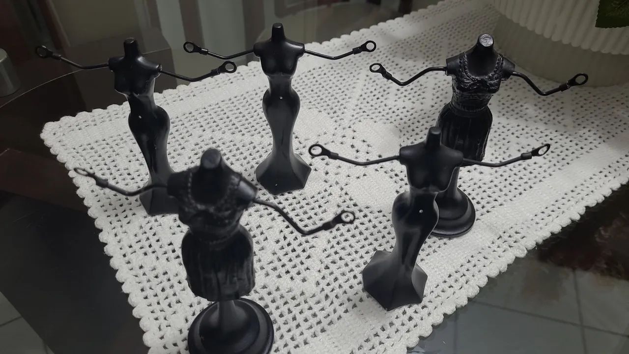 Miniatura de Cabide  Feminino Decorativo 
