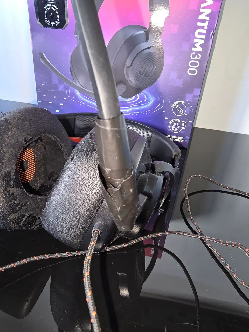 2 Headset sendo este Knup Gamer e este headset JBL Quantum 300 - Foto 5