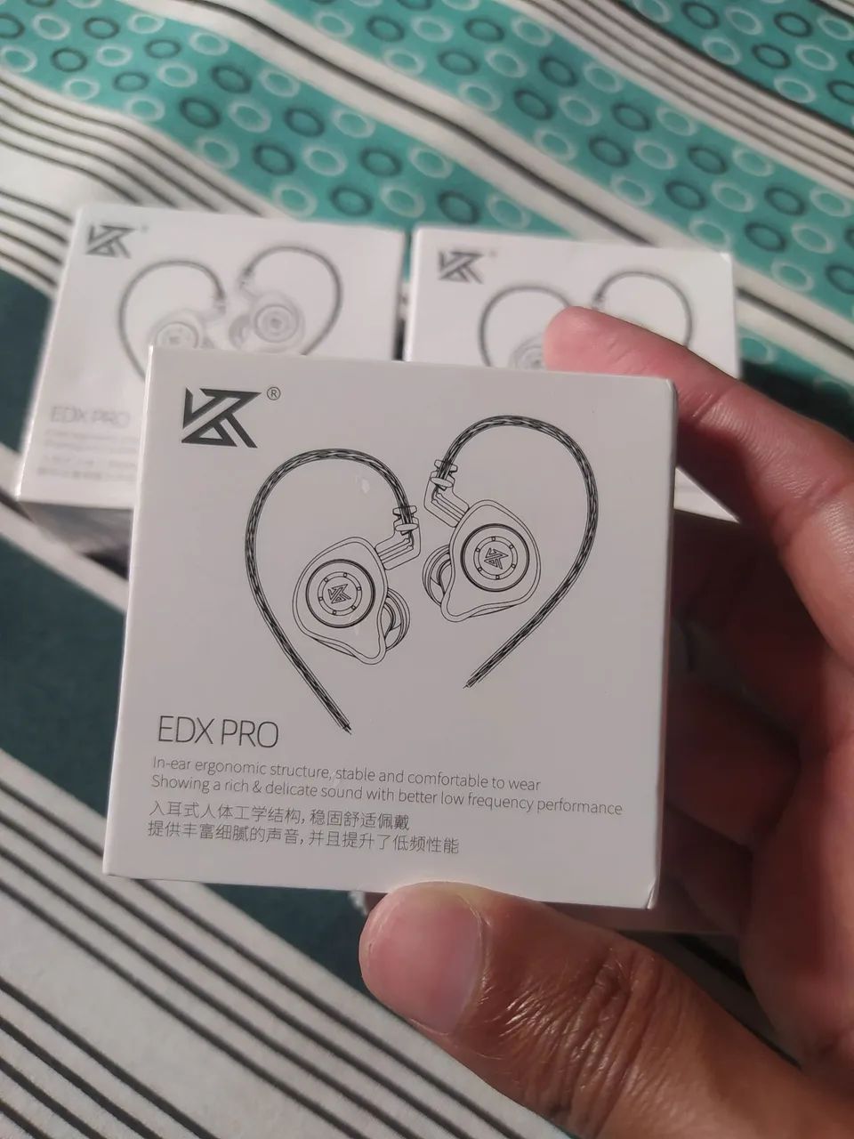 KZ EDXPRO ((SEM MICROFONE)) LACRADO, ALTA QUALIDADE. - Foto 4