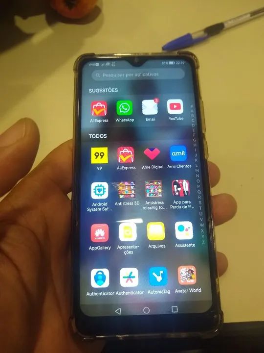Tela Display LCD Touch Paralelo Huawei P30 Pro Usada 