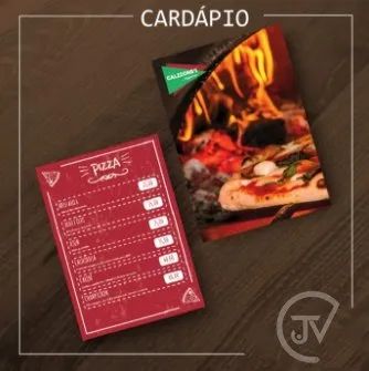  Cardápio Personalizado - 2 Páginas