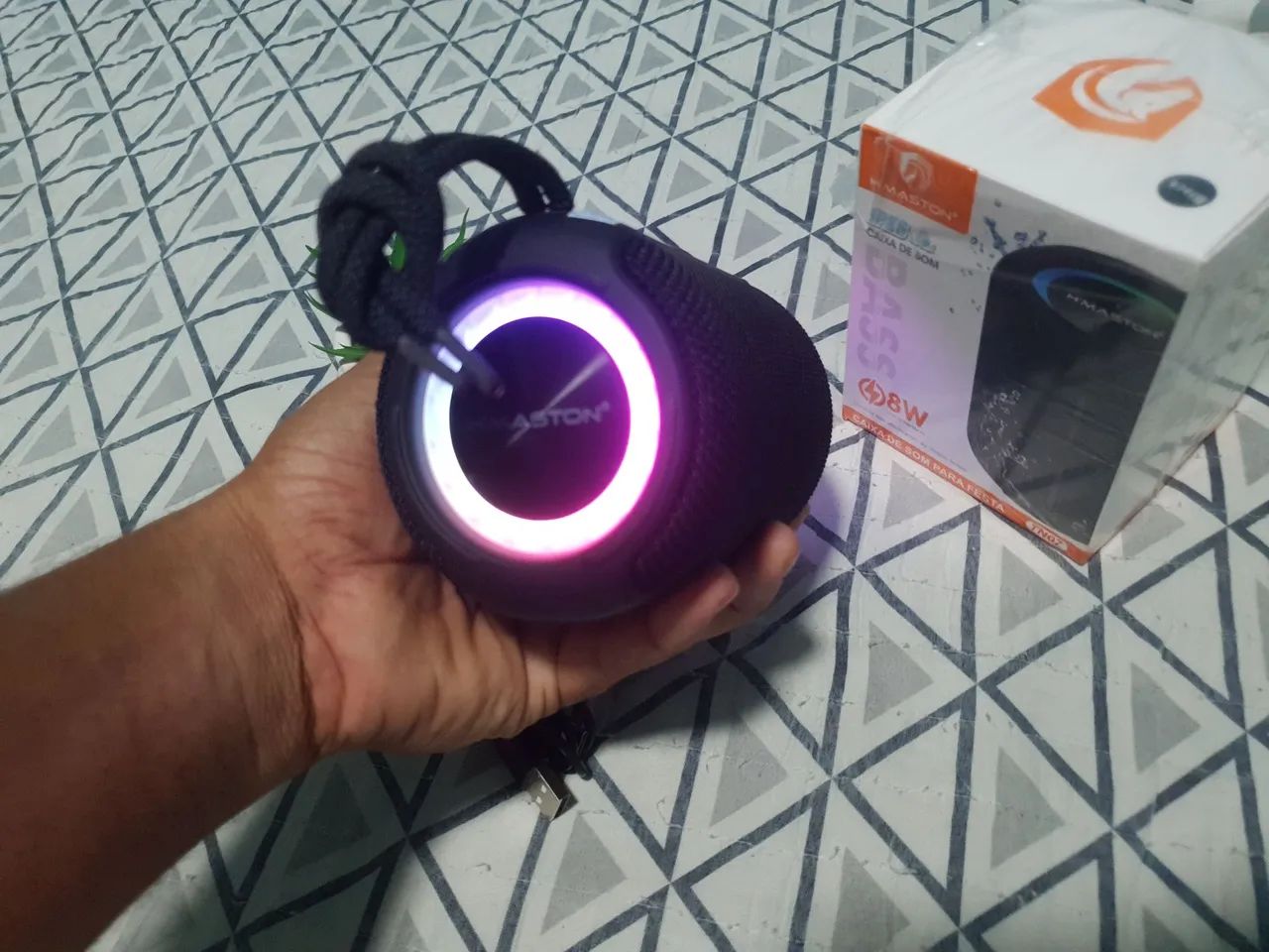 Caixa de Som Bluetooth H'MASTON TN07 8W - Foto 4