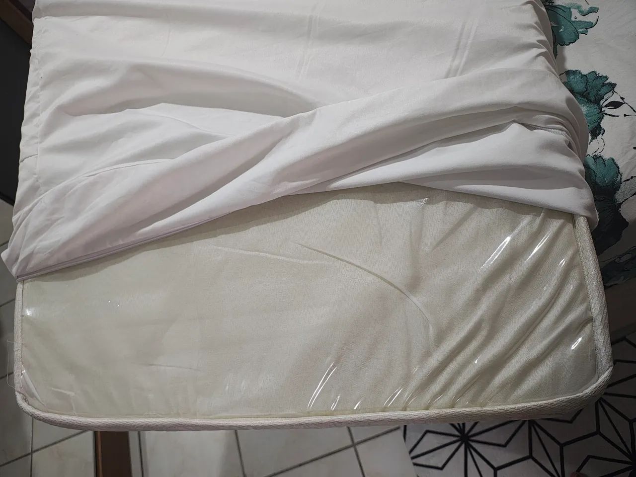 Colchão De Berço Ortobom Baby Ligth Padrão Americano 70x130x12cm - Foto 4