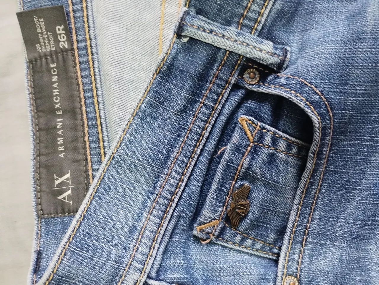 Calça Jeans Armani Exchange - Azul Claro - Foto 2