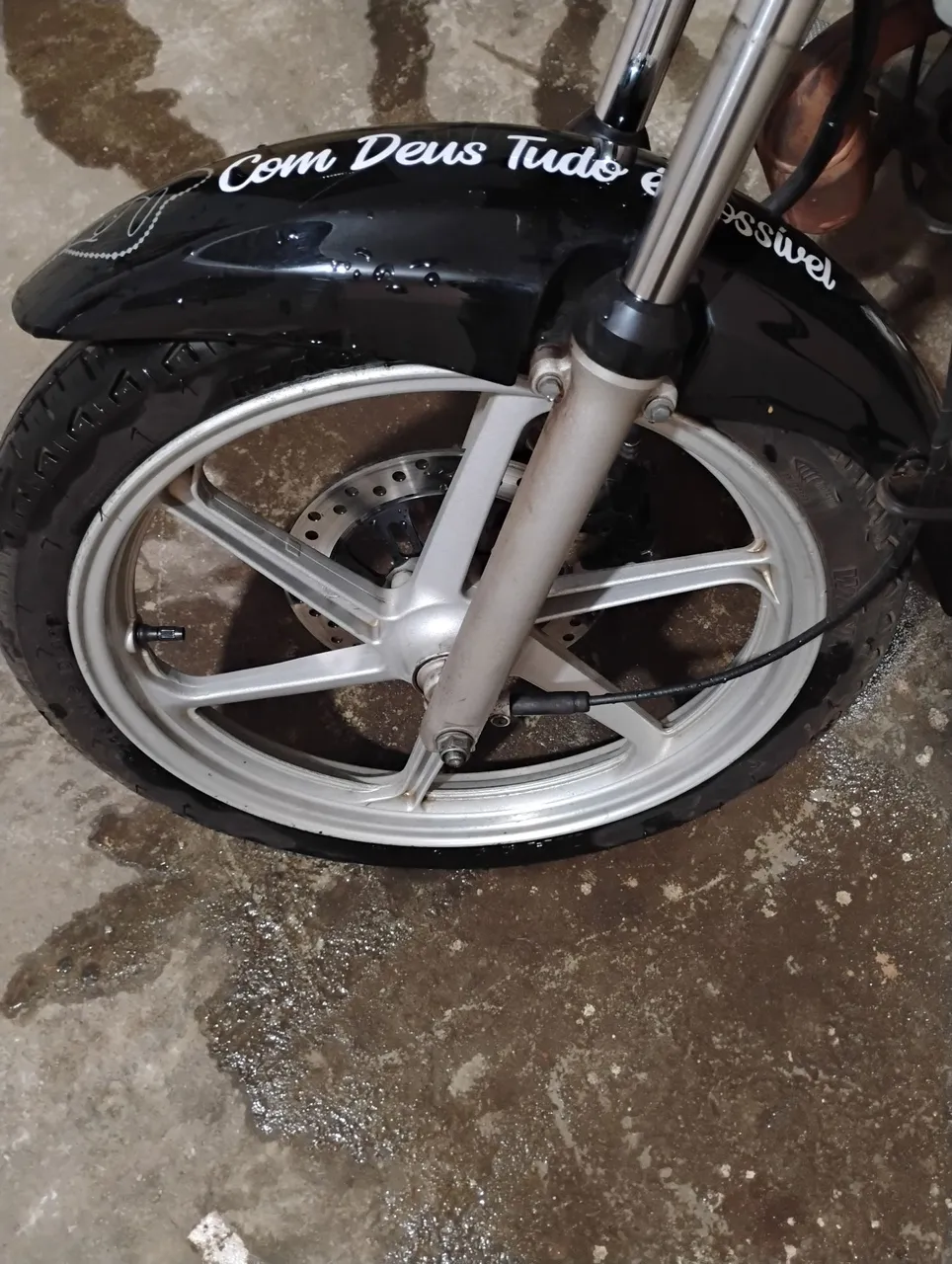 Roda original Honda CG titan Sport dianteira, apenas troca, valores são as voltas no pix.