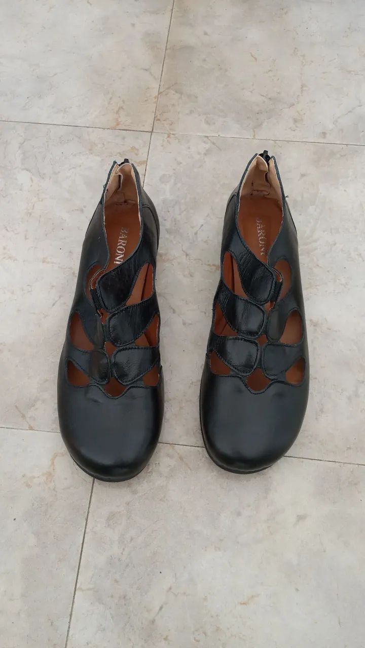 Sapato preto feminino 37