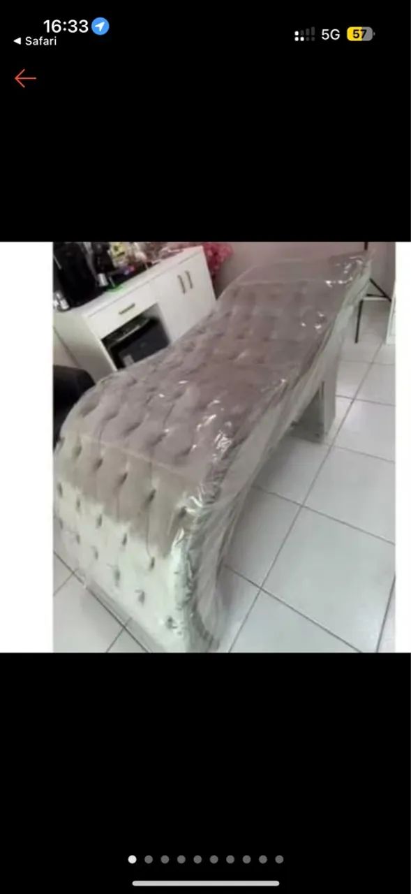 Capa para maca ergonomica