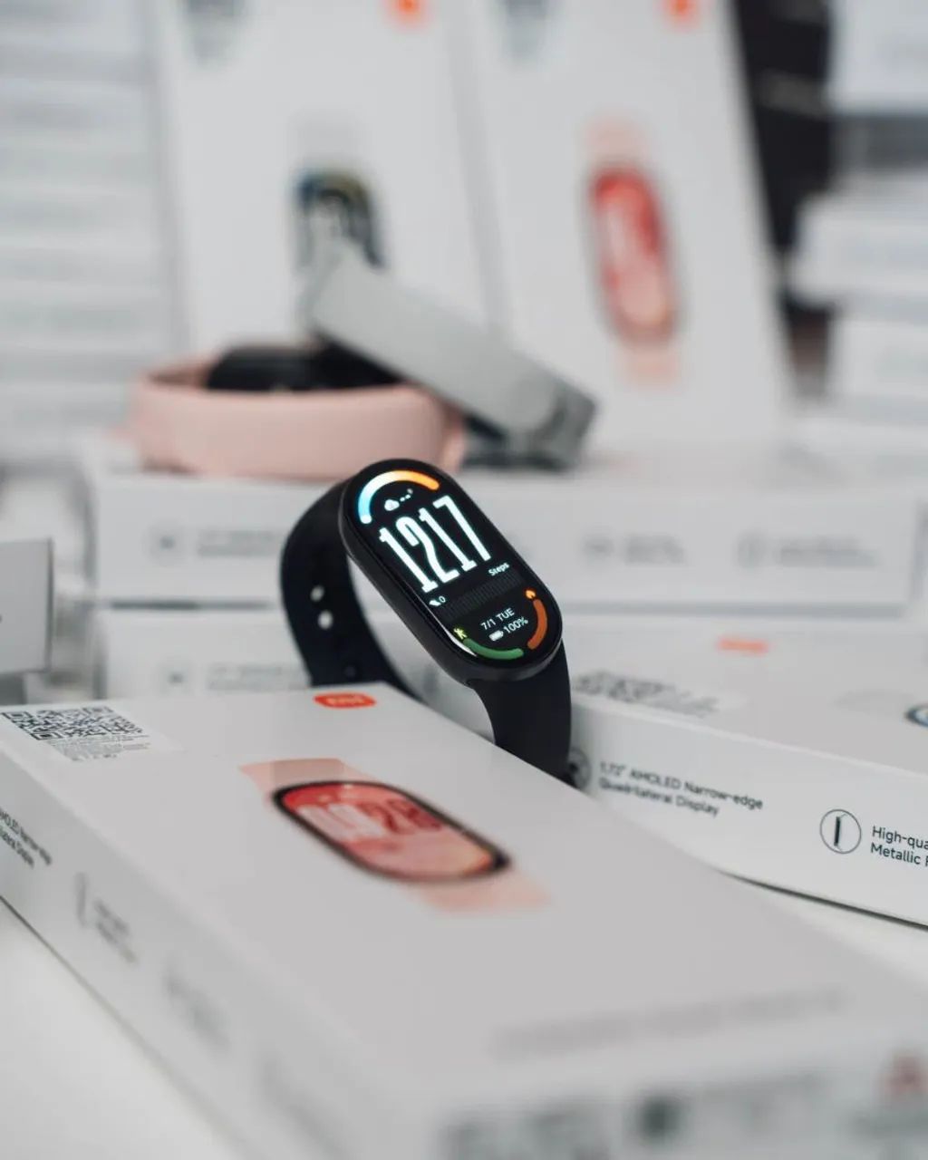  Xiaomi Smart Band 10  Xiaomi com tela AMOLED