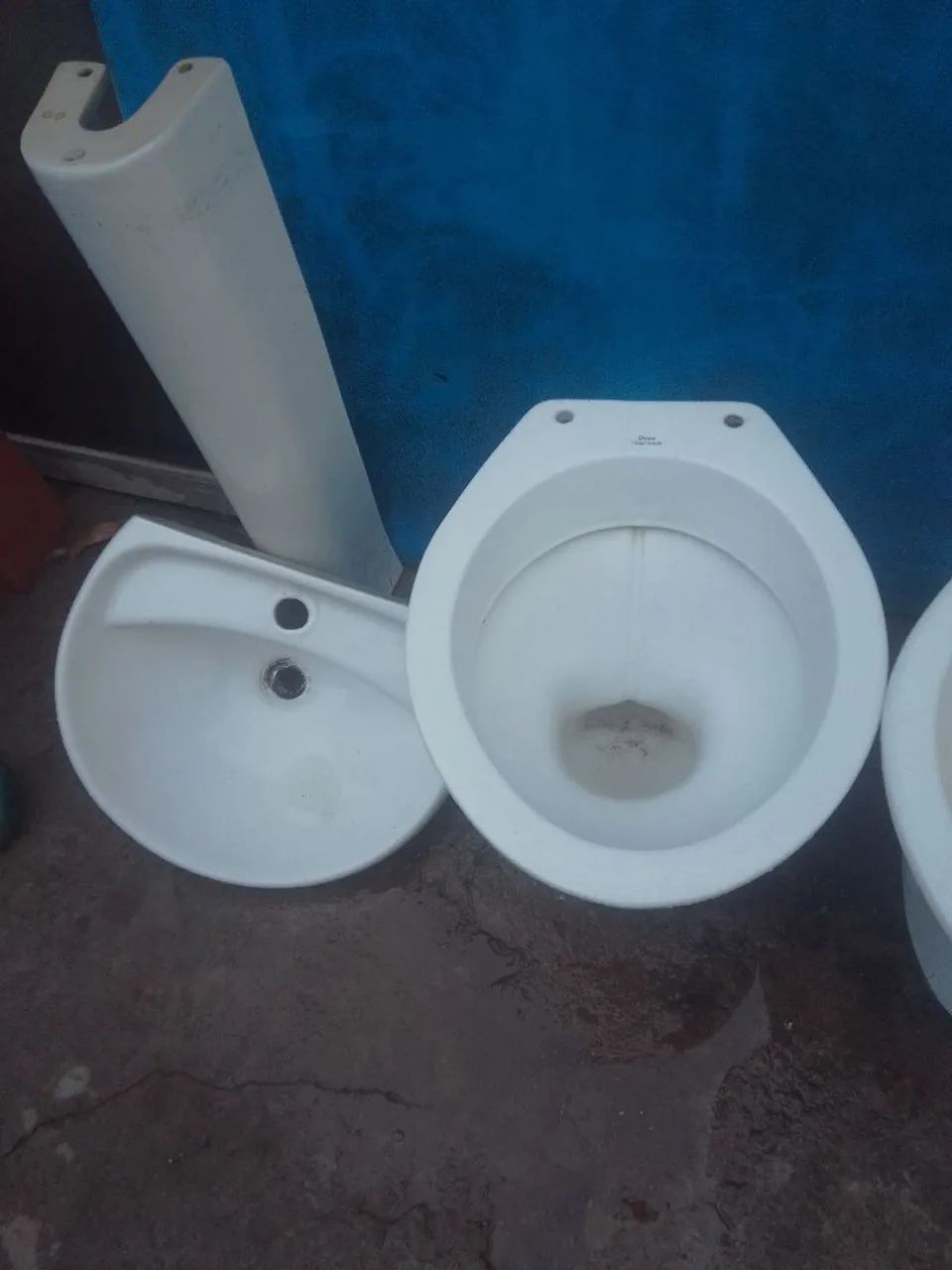 Pia com coluna e vaso 150$ - Foto 3