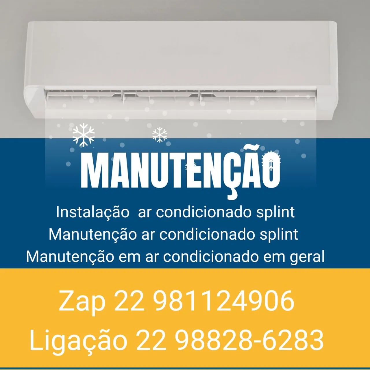 Manutenção de Ar Condicionado Splint