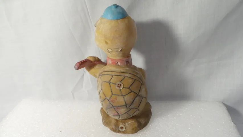 Abajur luminária incompleta antiga tartaruga vinil walma brinquedos - Foto 5