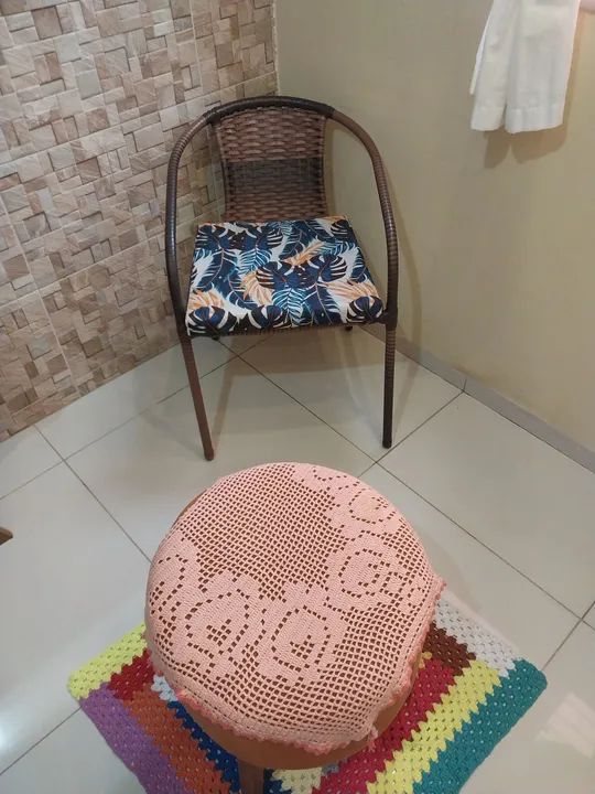Cadeira decorativa.
