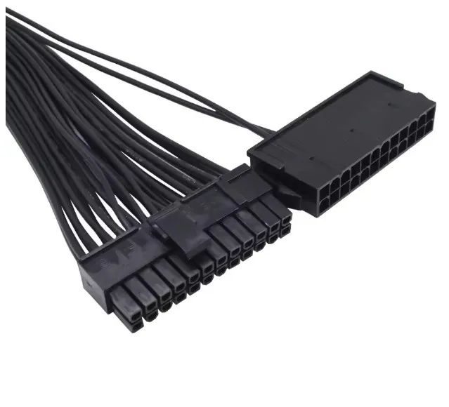 Cabo Extensão Psu Atx 24 Pinos p/ Ligar até Três Fontes Pc Desktop - Foto 5