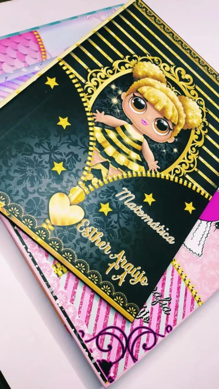 Kit Cadernos Escolares Personalizados64842118099585122