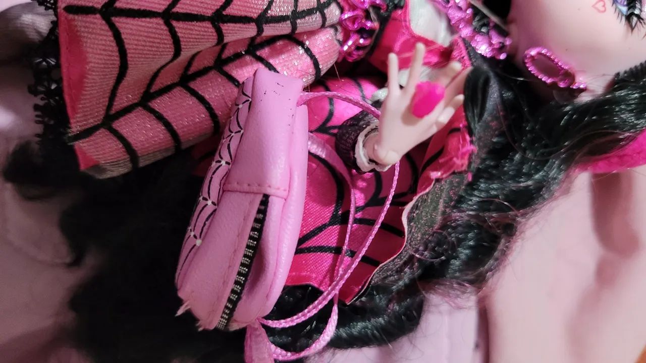 Draculaura collector haunt couture monster high especial de 10 anos - Foto 4